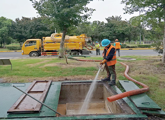 延川化油池清理