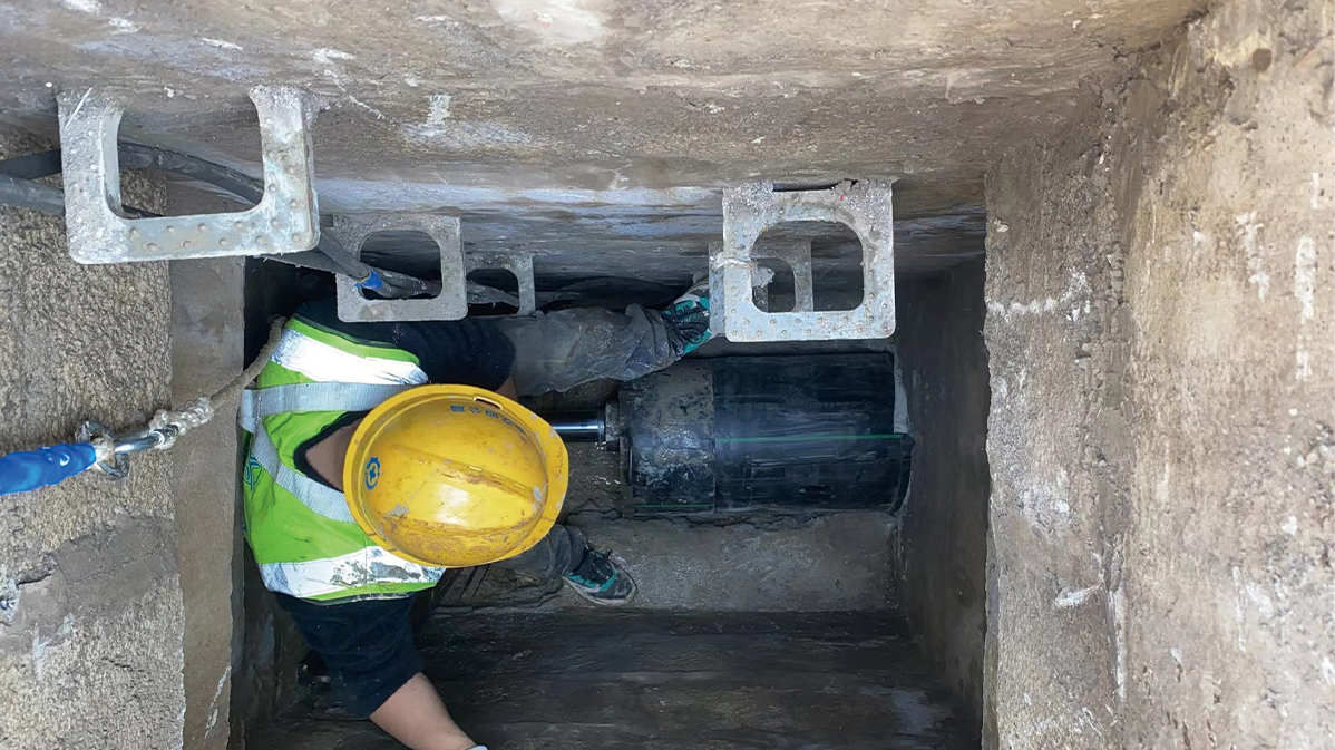 延川HDPE短管内衬法